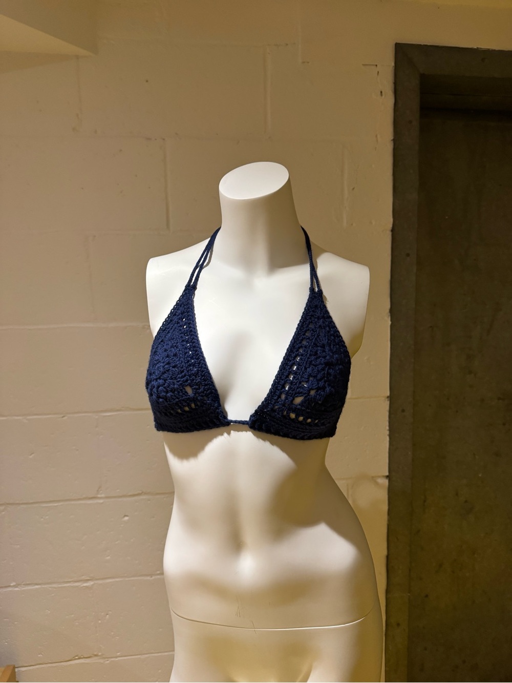 Handmade Crochet Bikini Triangle Top